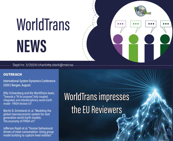 A snippet of half frontpage from our latest newsletter. 