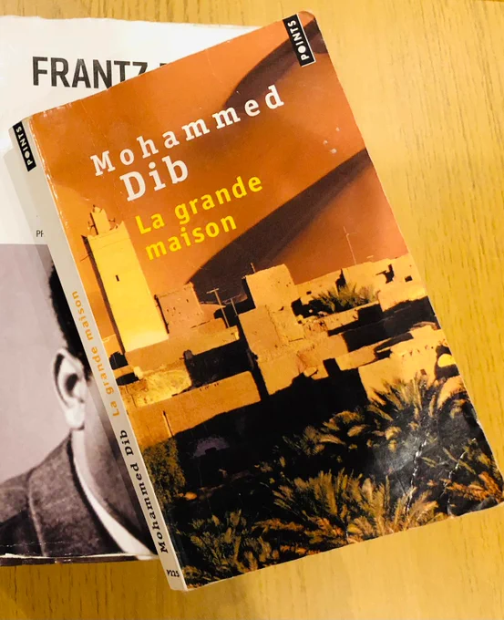 Cover of Mohammed Dib's novel: La Grande Maison.
https://en.wikipedia.org/wiki/La_Grande_Maison