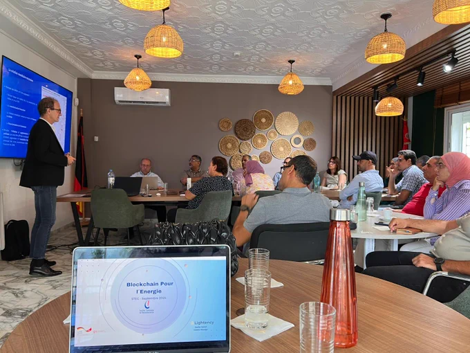 Specialized Blockchain Training, focused on Renewable Energy, for the Société Tunisienne de l'Électricité et du Gaz (STEG)
