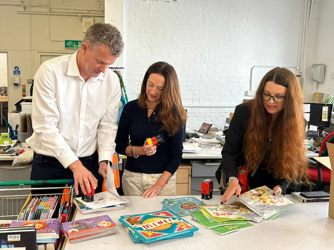L-R: Jon Tolley (Precision Proco), Ashley Gordon (HP), Ohla Mukha (PEN Ukraine)