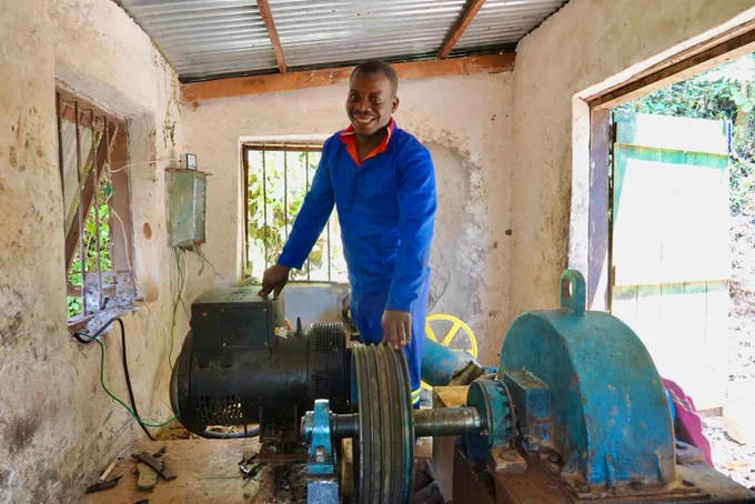 Image credit: John Salience, Chipopoma Hydro Plant Malawi