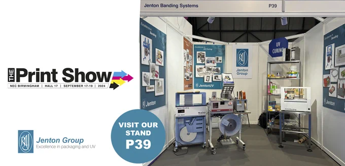 Visit the Jenton stand P39 at The Print Show at Birmingham NEC, 17th-19th September 2024