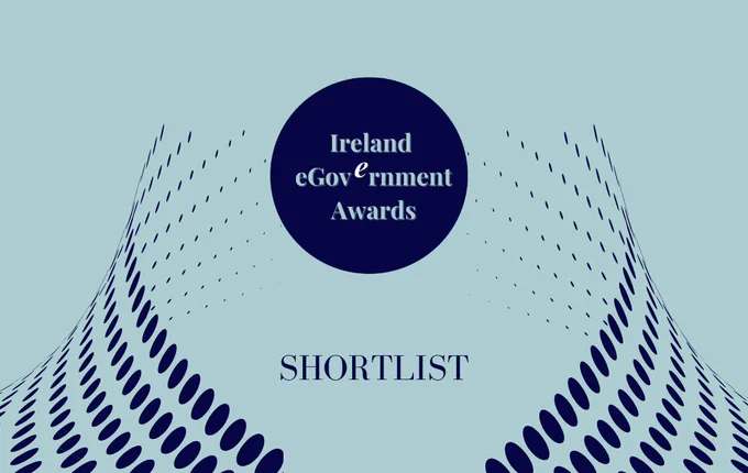 Ireland eGovernment Awards shortlist badge