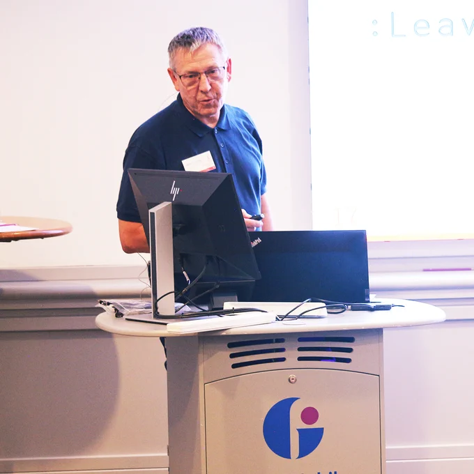 Morten Kromberg presenting at Dyalog '24