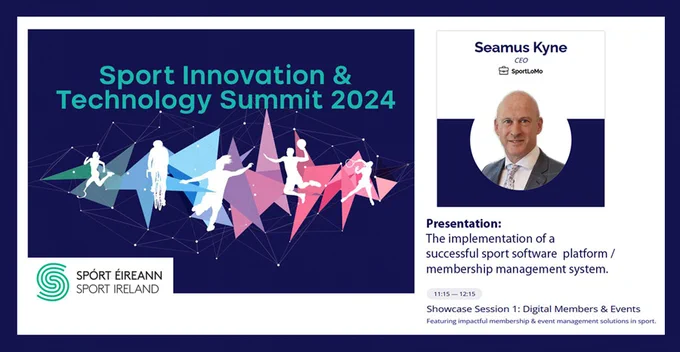SportLoMo is honored to be invited to present at the Sport Innovation  and Technology Summit 2024, hosted by Sport Ireland. The summit will  spotlight innovation, digital transformation, and the impact of  technology on Irish sport.  https://www.sportlomo.com/sportlomo-sport-innovation-and-technology-summit-2024/
