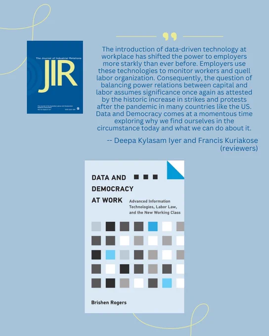 Data and democracy at work