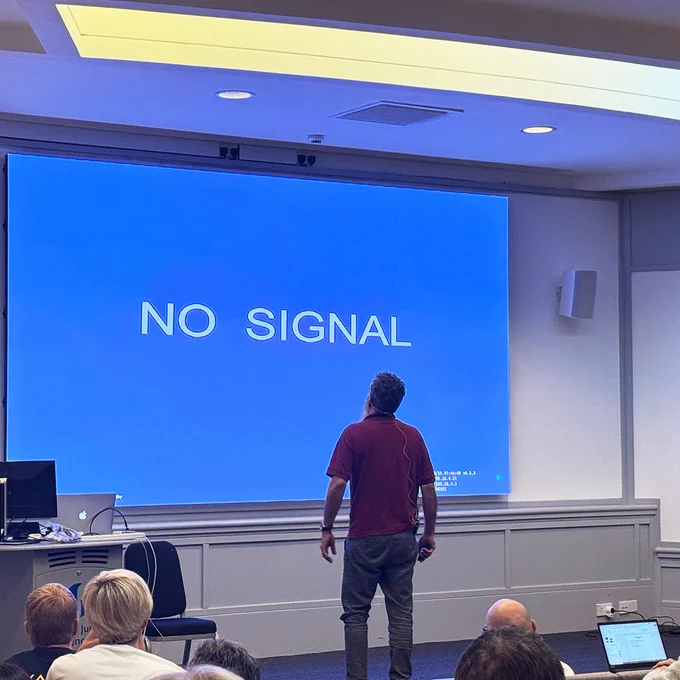 John Daintree presenting at Dyalog '24
