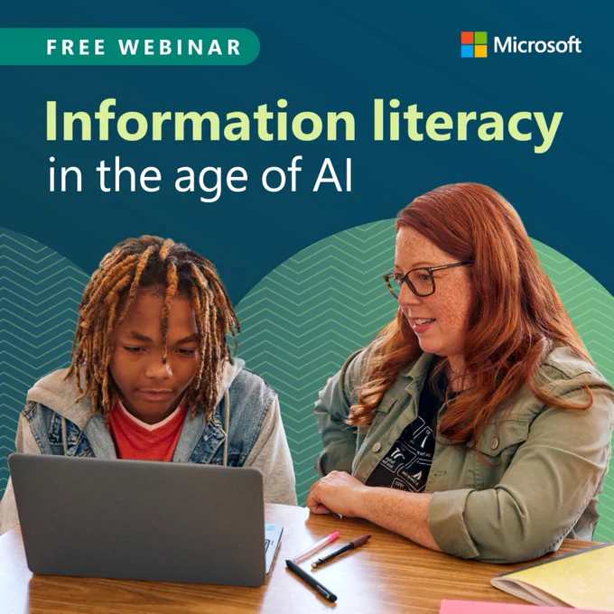 Information Literacy in the age of AI
Free webinar