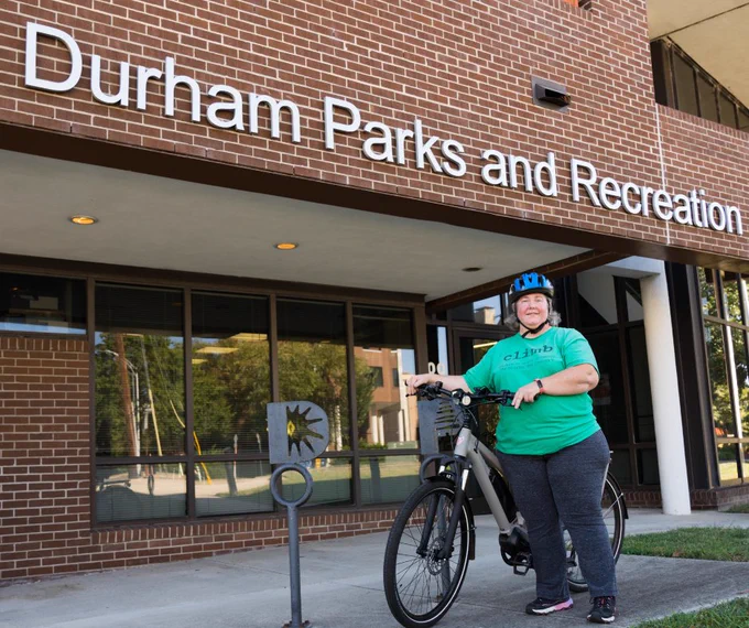 A few of us at the City of Durham chose cycling as our favorite way to get around Durham. On this #WayToGoWednesday, share your favorite way to get around the Bull City by tagging us. #TDMWeek