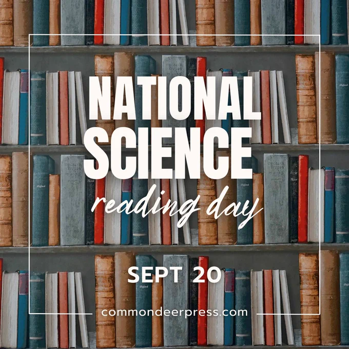 Sept 20th is National Science Reading Day!

Here are some STEM reading suggestions for young readers...

Emily And Sam (#chapterbook series)
Asha and Baz (#chapterbook series)
The Math Kids (#mgbook series)

#NationalScienceReadingDay #STEMBooksForKids