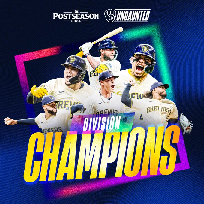 Milwaukee Brewers Division Champions