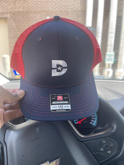 Checkout my new Dallas College trucker baseball cap.