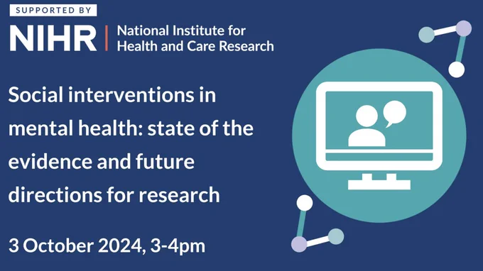 Social interventions in mental health: state of the evidence and future directions for research