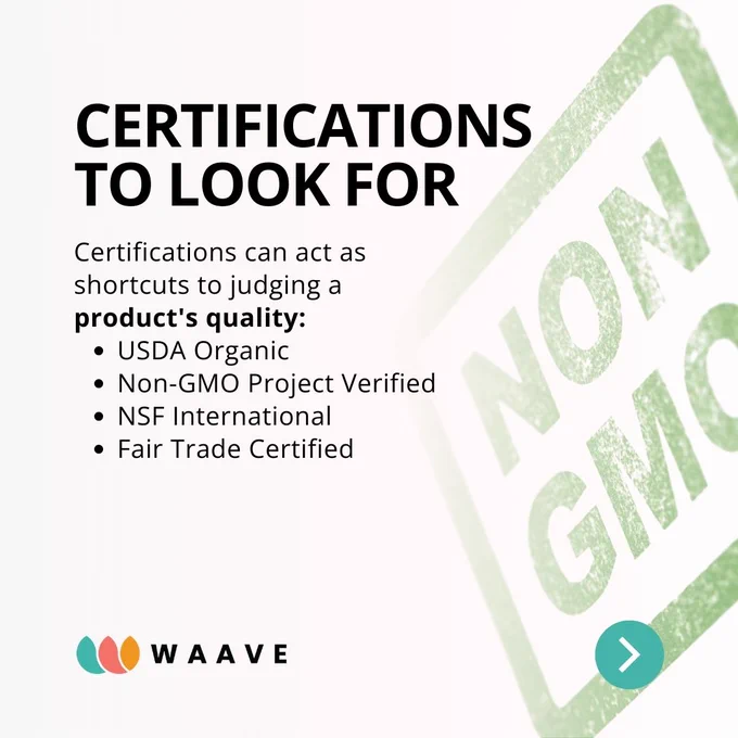 Certifications