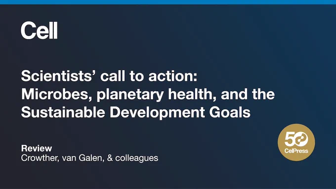 Cell
Scientists' call to action: Microbes, planetary health, and the Sustainable Development Goals
Review
Crowther, van Galen, & colleagues