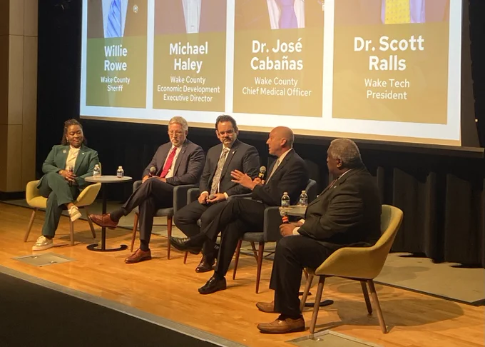 The 2024 State of the County panelists 