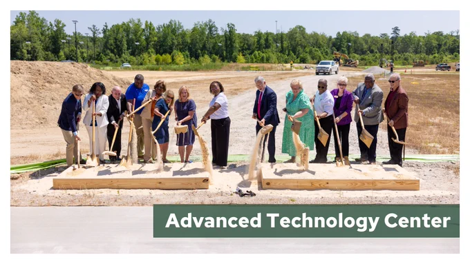Wake Tech's Advanced Technology Center's groundbreaking 