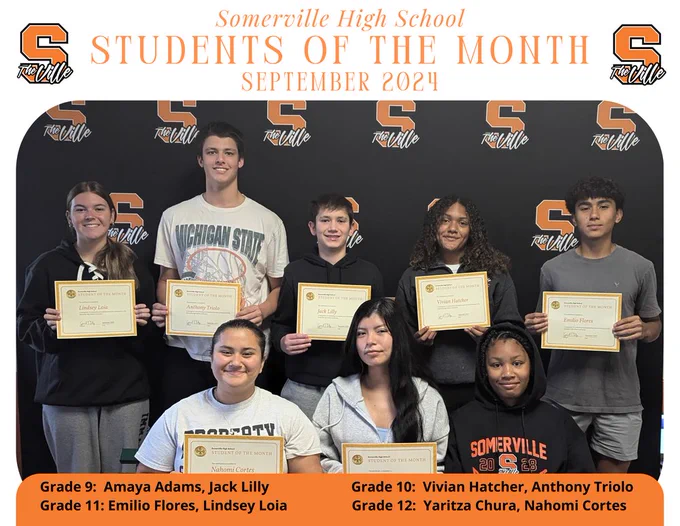 students of the month
