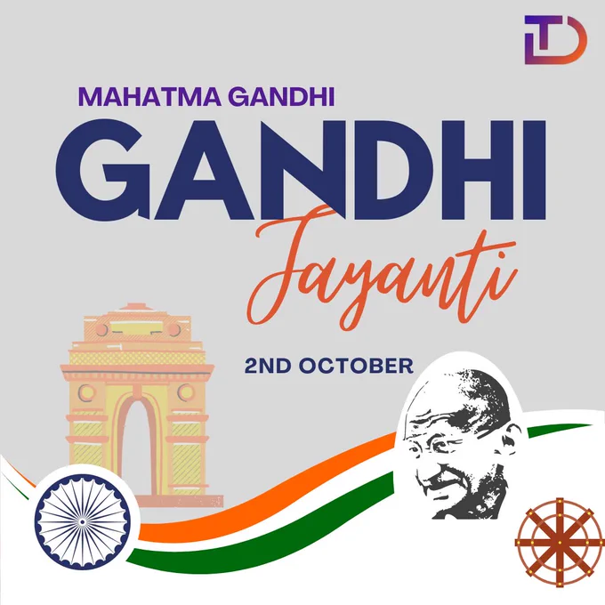 🌿 Celebrating Gandhi Jayanti 🌿