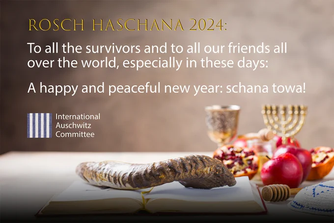 IAK Grüße zum jüdischen Neujahrsfest Rosch Haschana 2024 (3.-4.10.2024). 

https://auschwitz.info/de/aktuelles.html