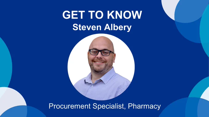 Head and shoulders image of procurement specialist Steven Albery