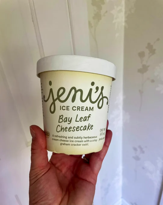 Pint of Jeni’s Bay Leaf Cheesecake