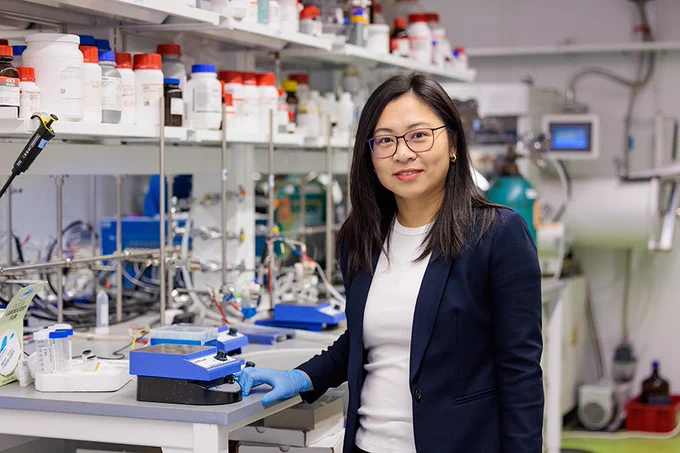  PME Asst. Prof. Chong Liu. (Photo courtesy John Zich)