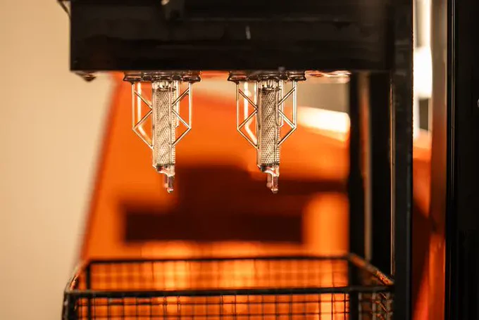 Implantable bioelectronics developed in the lab of Rice University bioengineer Omid Veiseh. Source: Brandon Martin/Rice University