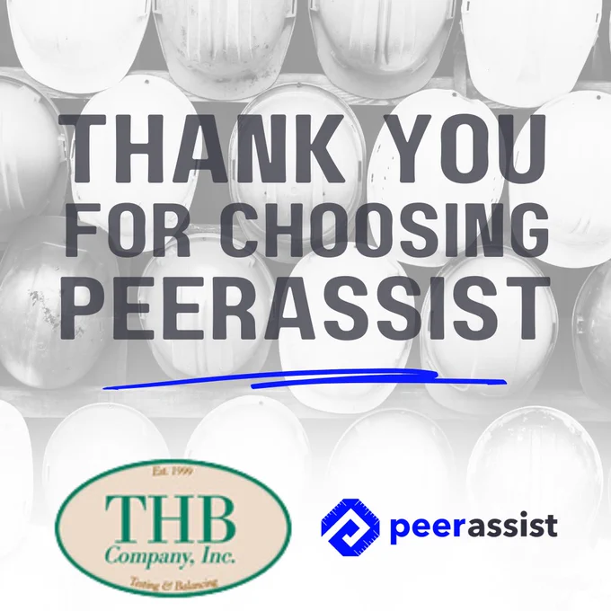THB Thank You from PeerAssist