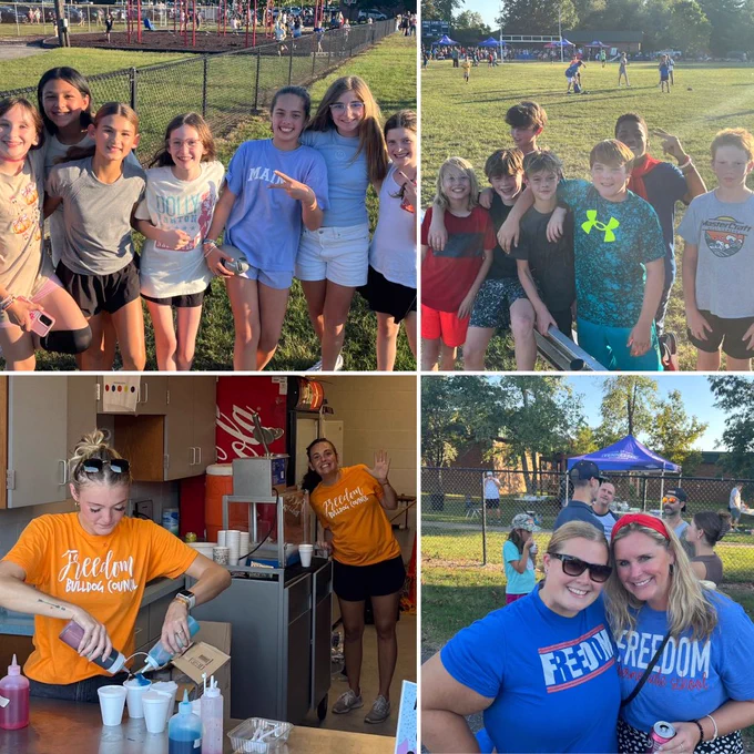 Collage from Bulldog Bash