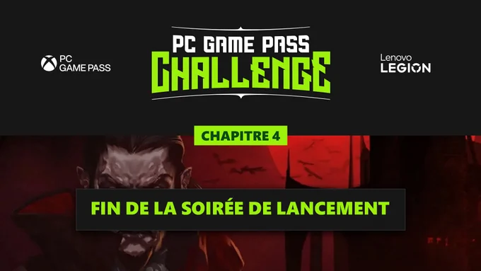Fin de la soirée de lancement du chapitre 4 du PC Game Pass Challenge