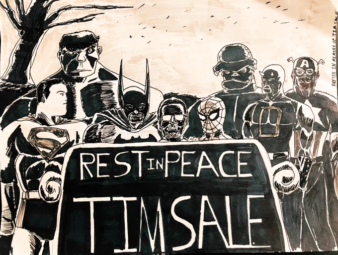 A tribute to late artist Tim Sale.