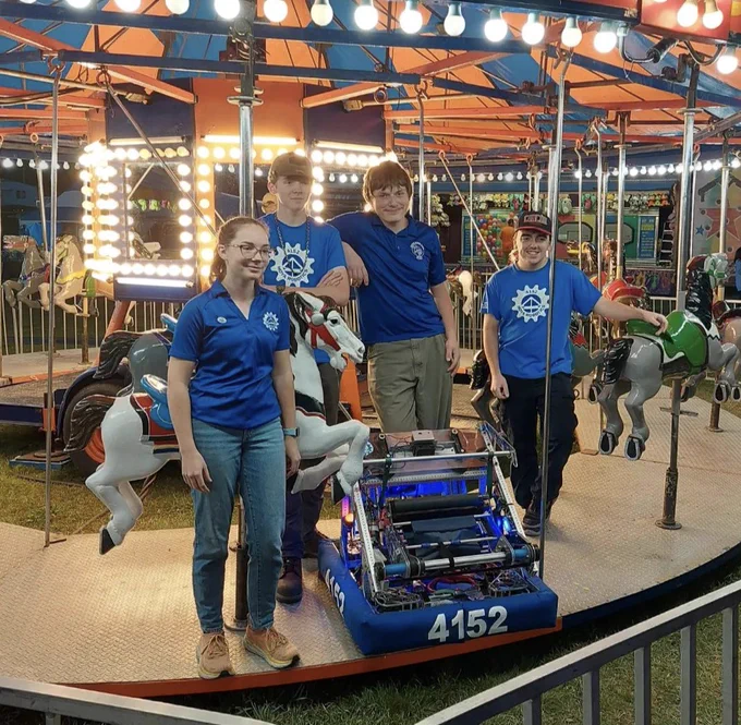 Robot at fair