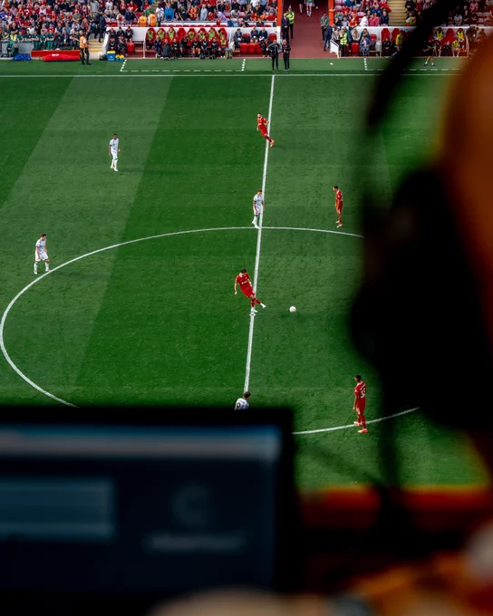 Image of kick-off at Anfield.