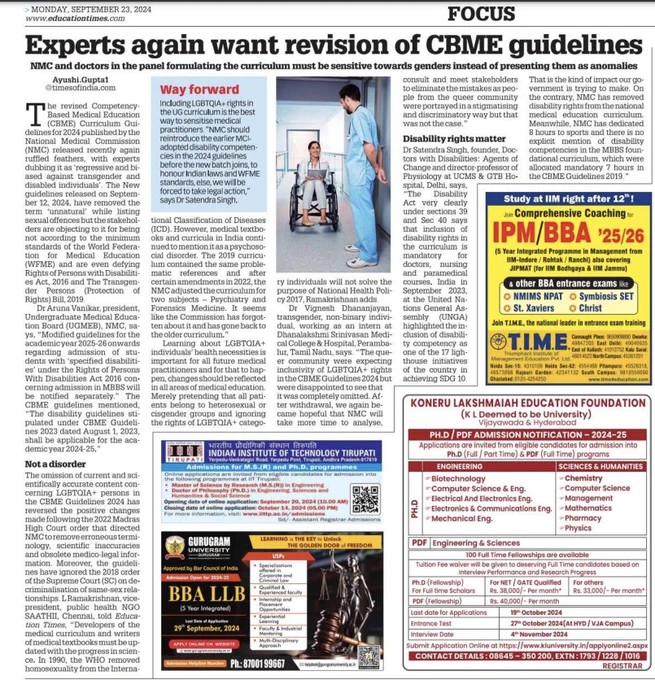 Screen shot of the big coverage. Link will be shared as soon as available