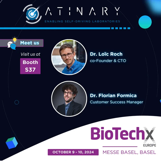 Come meet us and connect with us at Biotech X Europe 2024 in Basel, Switzerland! Accelerate your R&D with our no-code AI platform, SDLabs!