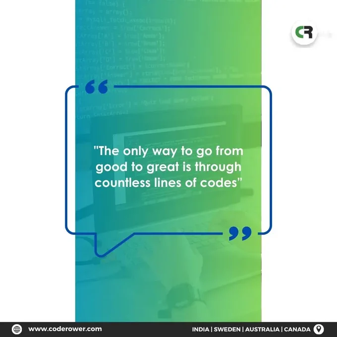 From concept to code, greatness is built one line at a time. 💻
Greatness? That’s achieved with countless lines of code.

✨ Are you ready to build?
🖥️