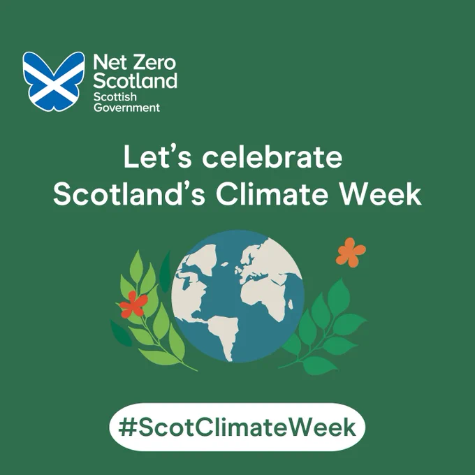 Let's celebrate Scotland's climate week

#ScotClimateWeek