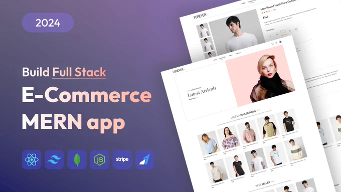 Full Stack E-commerce Website Using React JS | MERN Stack eCommerce Project with Stripe