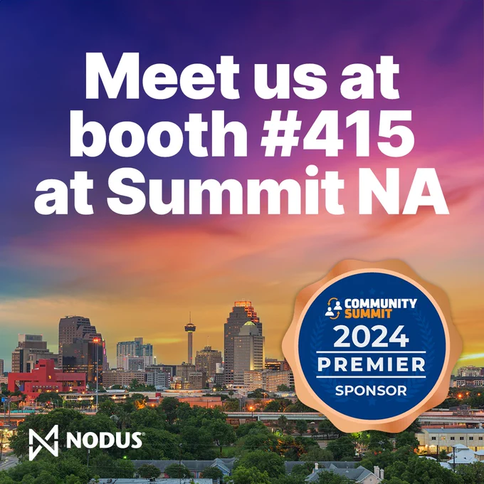 Meet us at booth #415 at Summit NA