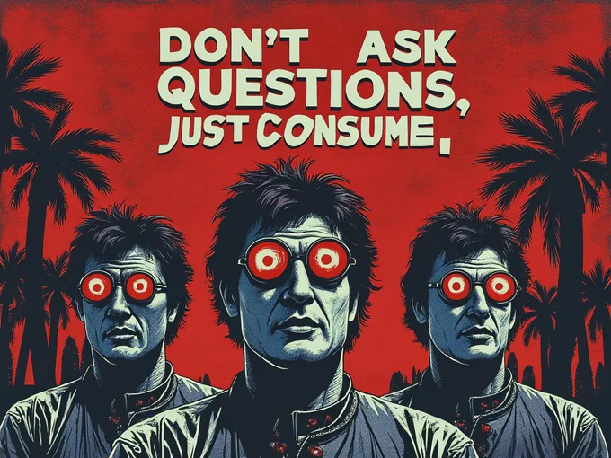 Don't Ask Questions, Just Consume.