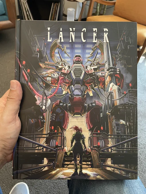 Lancer RPG hardcover