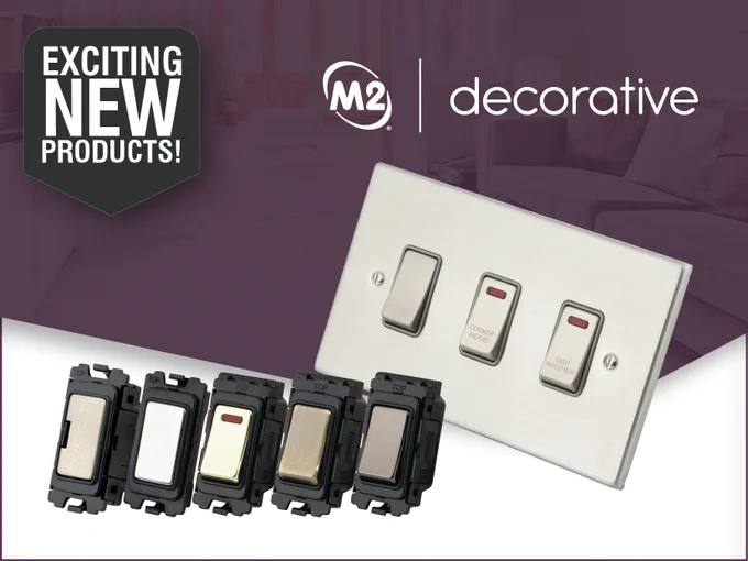 Decorative grid wiring accessories