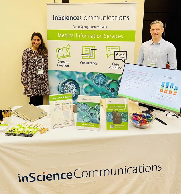 Our Medical Information team exhibiting at the DIA Medical Information and Communications Conference 2024.
