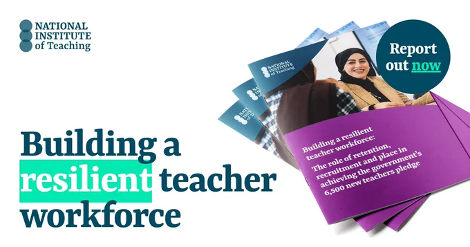 Building a resilient teacher workforce - report out now