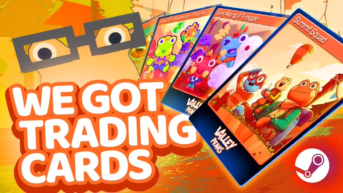 We got Trading Cards!!
