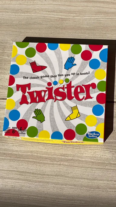 Twister. The party game twister