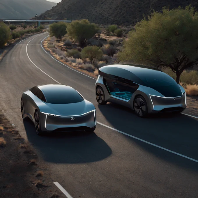 See autonomous vehicles designed for off-road adventures, navigating diverse terrains, and proving that smart technology is not limited to city streets.