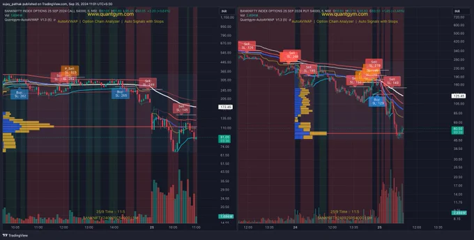 banknifty option charts