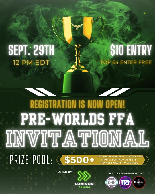 Pre-Worlds FFA Invitational Flyer #1
